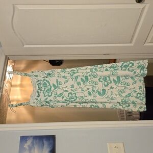 Size 14 Draper James dress.  Green and white